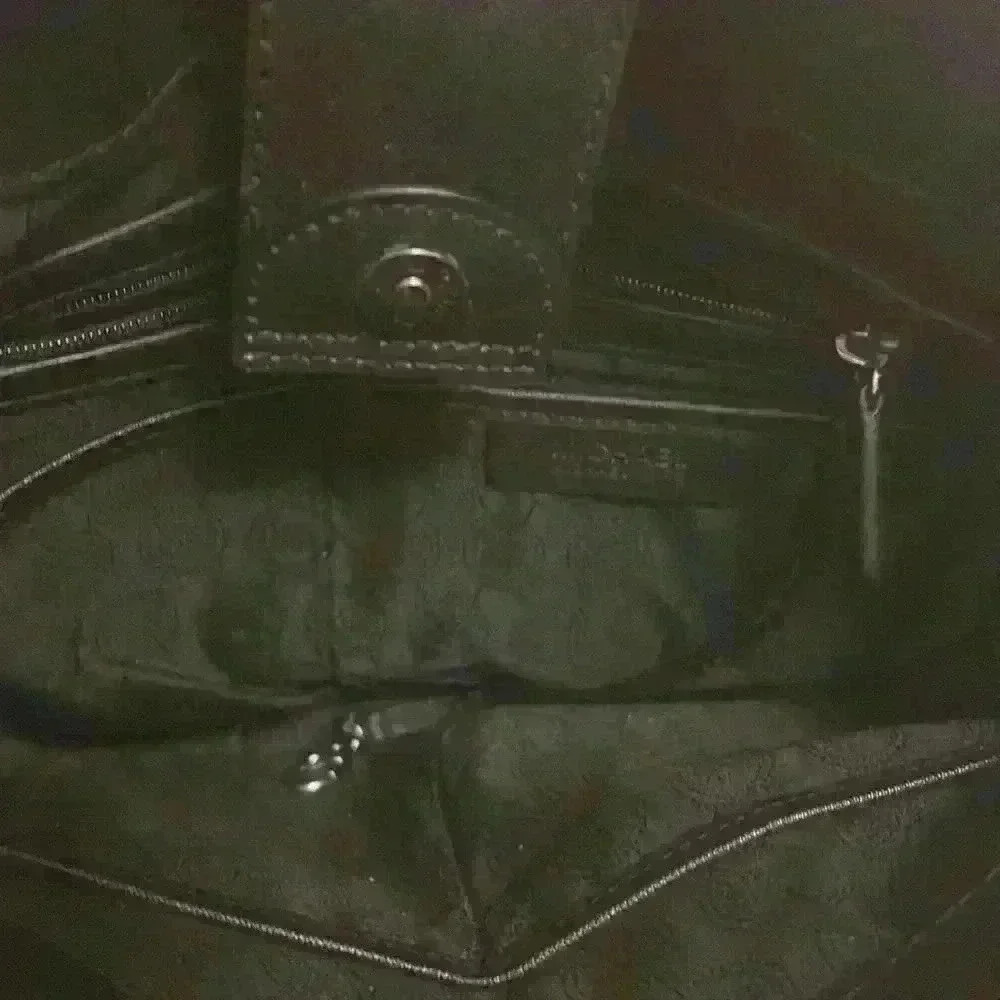 Michael Kors Black Hamilton Large Saffiano Leather Shoulder Bag Crossbody - Picture 8 of 15